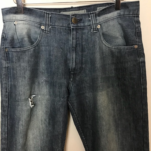 Paper Denim & Cloth PD&C Slim Straight Shredded - Picture 4 of 6